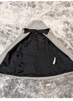Короткое пальто с содержанием шерсти zara 10