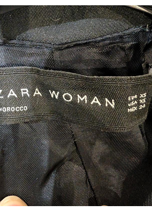 Короткое пальто с содержанием шерсти zara 8