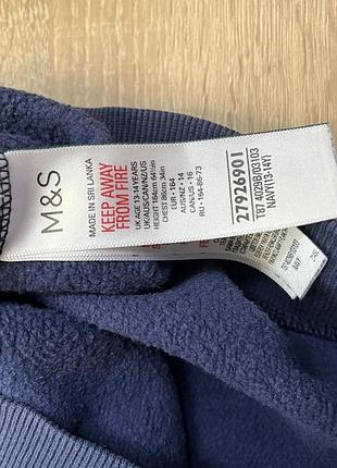 Худі підліткове m&s синє 3