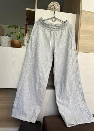 Жіночі спортивні широкі штани з утепленням lululemon scuba mid-rise wide-leg s/l