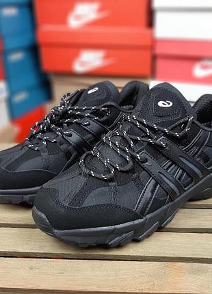 Чоловічі якісні та стильні кросівки asics gel-sonoma 15-50 gore-tex чорні❄️