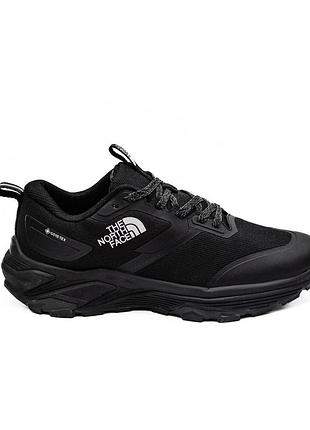 The north face vectiv gore-tex black nd | чорні трекінгові кросівки | 41–45