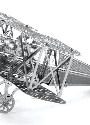 Металлический 3d-пазл биплан fokker d-v11