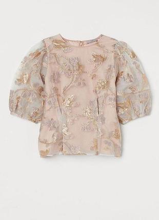 Шикарная нарядная женская блуза от h&amp;m