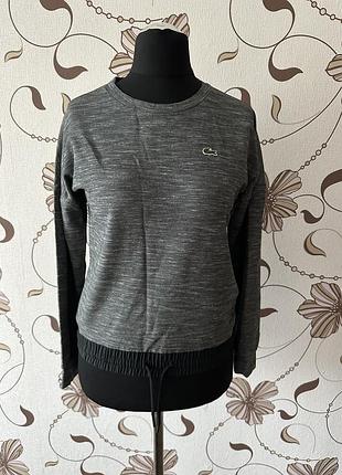 Lacoste sport світшот з завʼязками, р. 36