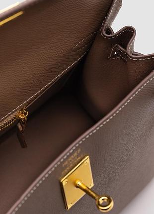 💎 hermes kelly 25 grey/gold 3