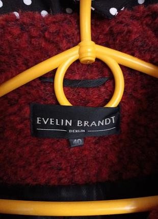 Альпака шерсть пальто evelin brandt 3