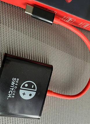 Док-станція type-c hub для nintendo switch, 3 порти 3