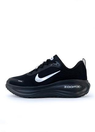 Nike vomero plus black / dk smoke | чорні спортивні кросівки | 40-46