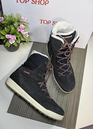 Оригинальные термо ботинки gore tex водонепроницаемые lowa