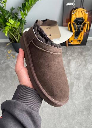 Ugg classic micro chocolate уггі 4