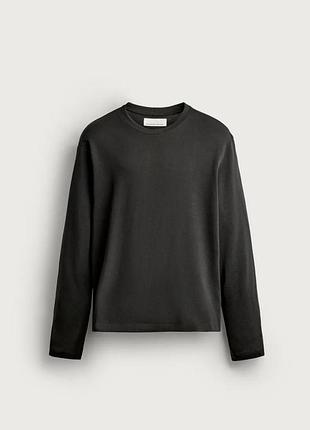 Светр жіночий zara чорний бамбук s