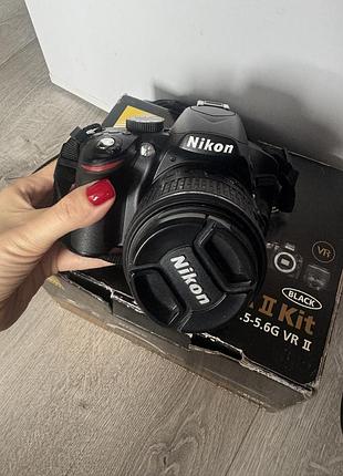 Фотоапарат nikon d3200 з об'єктивом 18-55mm  vr