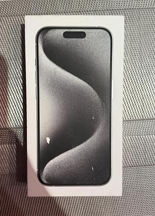 Смартфони та мобільні телефони apple iphone 15 pro порожня коробка