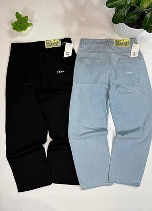 Джинсы dime baggy / dime jeans baggy / широкие джинсы dime mtl / мужские джинсы dime черные голубые / брендовые джинсы dime / джинсы dime оверсайз / д