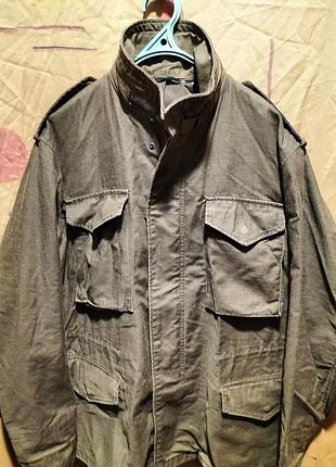 Vintage 90 s coat field alpha ind .m65. 8