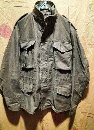 Vintage 90 s coat field alpha ind .m65.