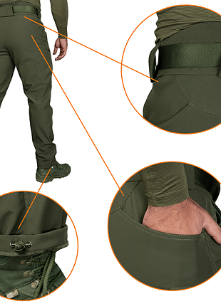 Штани camotec softshell vent 6