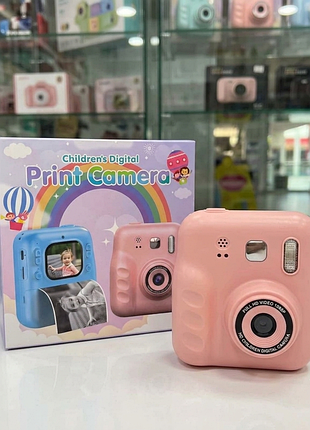 Дитячий фотоапарат із моментальним друком «print camera»