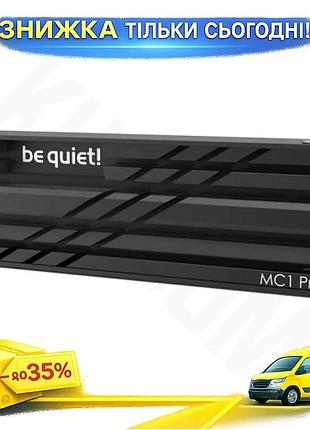 Ku радиатор для m.2 universal fit be quiet! черный охладитель для ssd формат 2280 кулер для твердотель uni2l_k