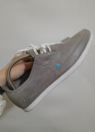 Стильные мужские кожаные кеды / кеды-кежуал boxfresh ohm 3