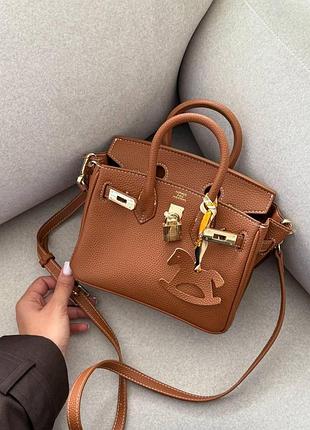 Hermès birkin 20 brown/gold (магнитная коробка)