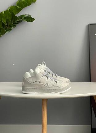 Кросівки lanvin curb sneakers grey 2