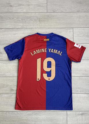 Lamine yamal fc barcelona nike football soccer jersey size l л размер ламин эмал барселона найк футболка джерси