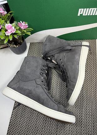 Оригинальные замшевые ботинки угги ugg 8