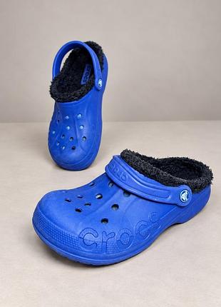 Жіночі утеплені сабо crocs classic lined clog 38–39,