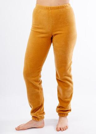 Флисовые штаны htl 007 горчичный, 3xl