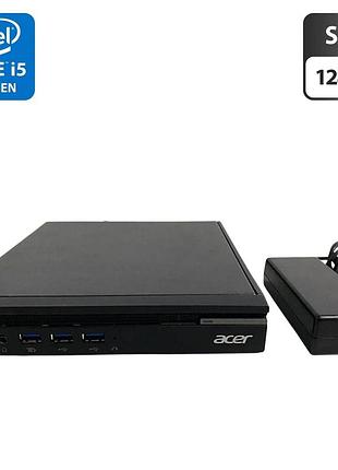 Неттоп acer veriton n4640g usff / intel core i5-6500t (4 ядра по 2.5 - 3.1 ghz) / 8 gb ddr3 / 128 gb ssd / intel hd graphics 530 /