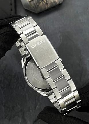 Чоловічий годинник casio mtp-1302d-1a2 classic з мінеральним склом та сталевим браслетом 5