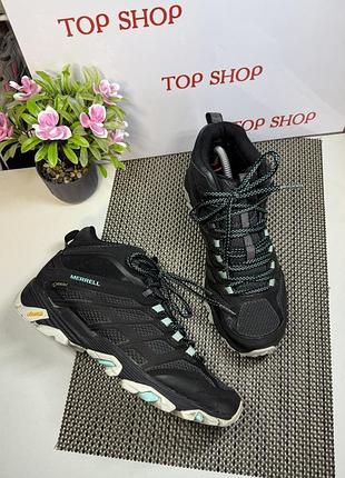 Оригинальные ботинки на мембране gore tex merrell vibram