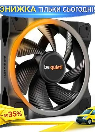 Ku вентилятор 120 мм universal fit be quiet! argb підсвічування 1700 об/хв для пк охолодження комп'юте uni2l_k