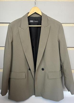Піджак оверсайз zara 6