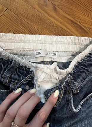 Джинси для дівчинки zara сині