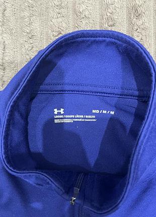 Чоловічий лонгслів under armour tech синя 3