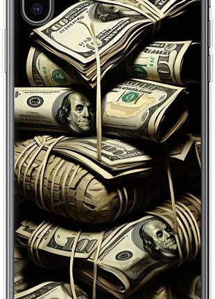 Чехол на iphone xs max big money из силикона fch_0155855