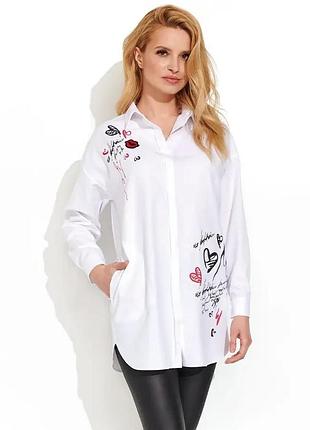 Туника zaps samali 005 белая m 2