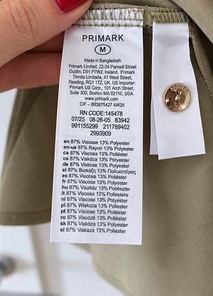 Жіноча блуза primark оливкового кольору 3