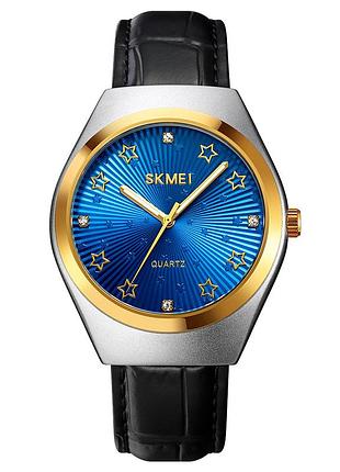 Класичний чоловічий годинник skmei 2058bu blue