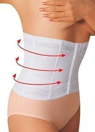 Корсет женский mitex talia белый, 3xl
