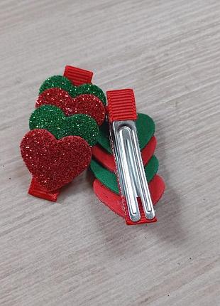 2 шпильки сердечки 3