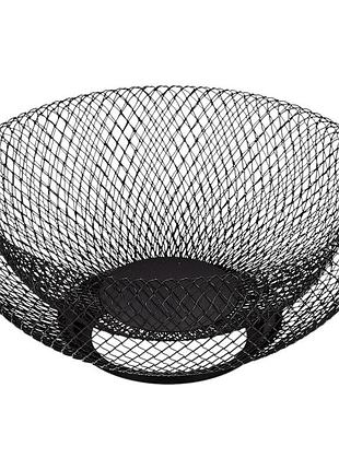 Фруктівниця nest r92038-bl металева 25 см чорна