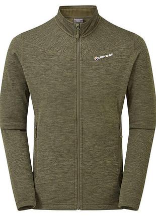 Кофта флисовая montane protium fleece jacket kelp green