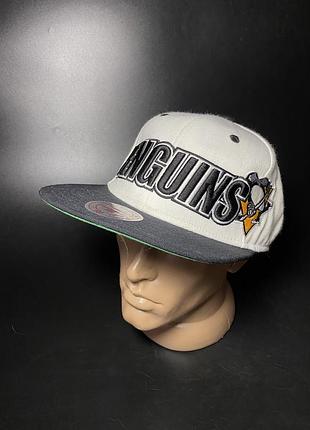 Кепка pittsburgh penguins nhl mitchell and ness