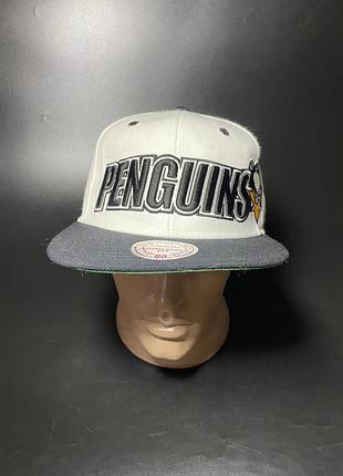 Кепка pittsburgh penguins nhl mitchell and ness 2