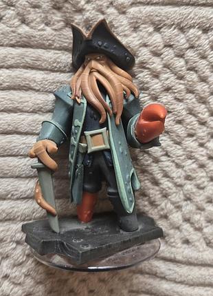 Фигурка disney infinity - figurine davy jones, pirates of the caribbean, б/у
