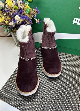 Оригинальные ботиночки сапожки clarks 2